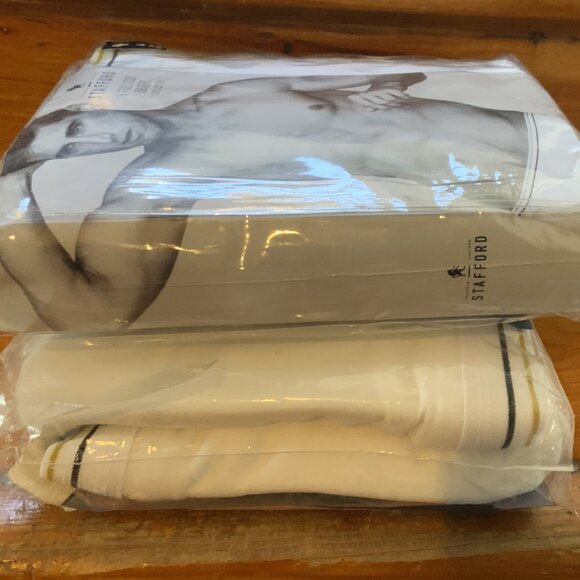 Lot Of 2 (Packs) Stafford Men's 6 Full-Cut Briefs Size 44 New in Package - Picture 8 of 10